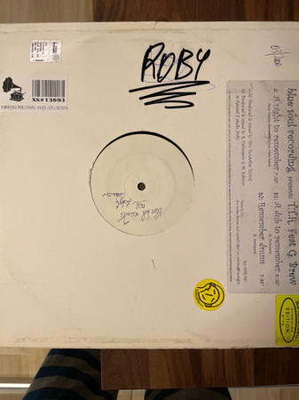 TTR Feat. G. Brew - A Night To Remember | Blue Soul Recording (BSR 002)