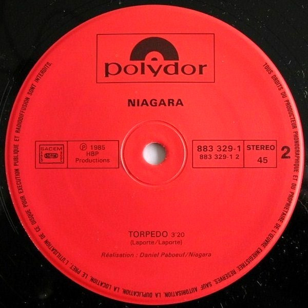 Niagara - Tchiki Boum | Polydor (883 329-1) - 4