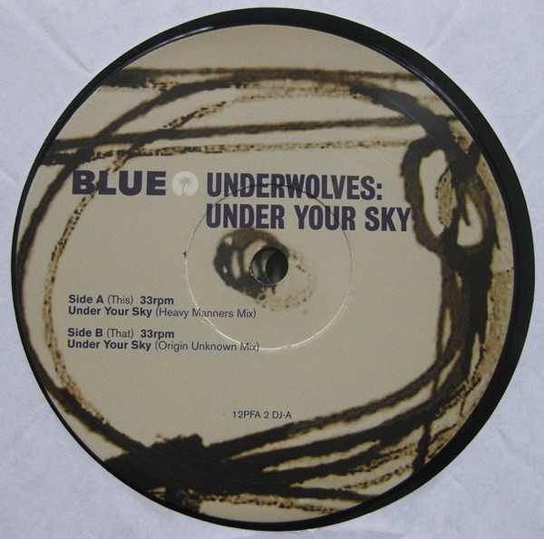 The Underwolves - Under Your Sky (Remixes) | Blue (Island) (12PFA2DJ) - 2