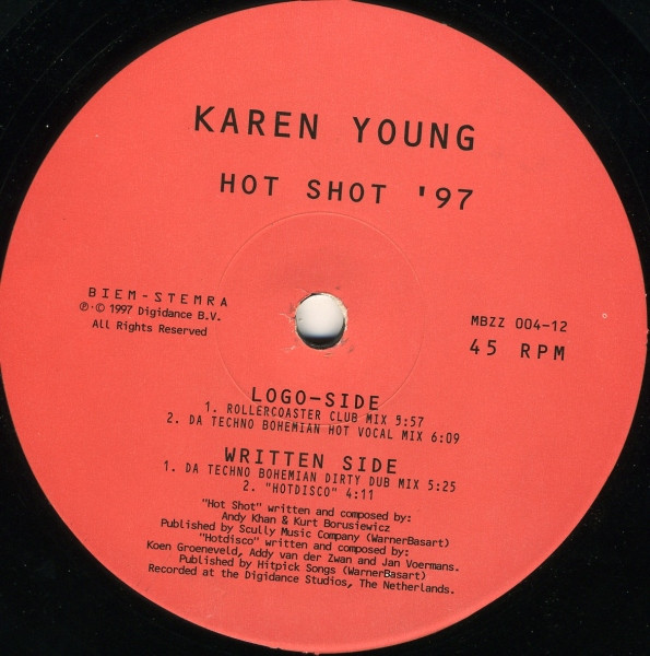 Karen Young - Hot Shot '97 | Mo'Bizz Recordings (MBZZ 004-12) - 2 Karen Young - Hot Shot '97 | Mo'Bizz Recordings (MBZZ 004-12) - 2