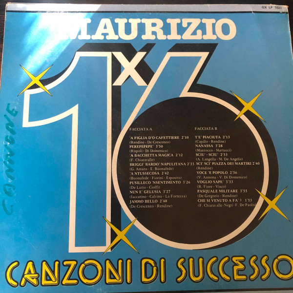 Maurizio - 16 Canzoni Di Successo | Discoring 2000 (GX LP 1020) - 2 Maurizio - 16 Canzoni Di Successo | Discoring 2000 (GX LP 1020) - 2