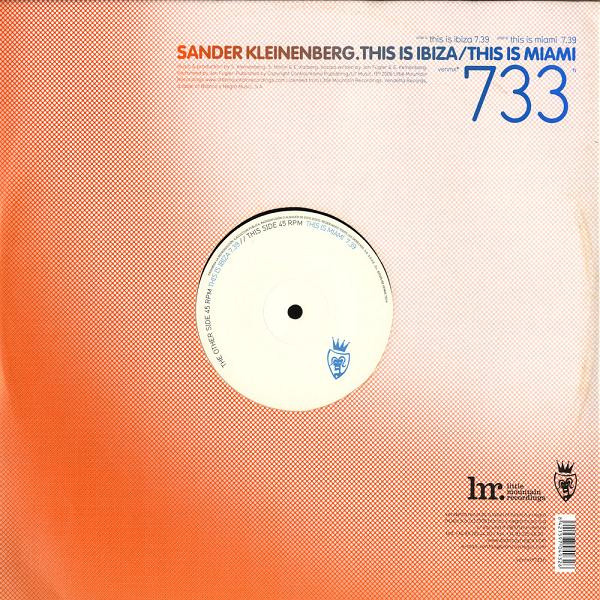 Sander Kleinenberg - This Is Ibiza / This Is Miami | Vendetta Records (VENMX 733 (N))