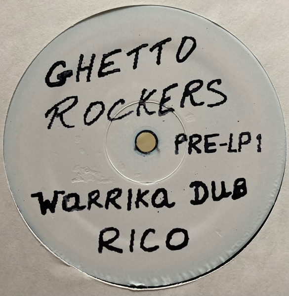 Rico Rodriguez - Warrika Dub | Ghetto Rockers (PRE-LP 1) - 2