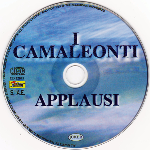 I Camaleonti - Applausi | Joker (CD 22075) - 3