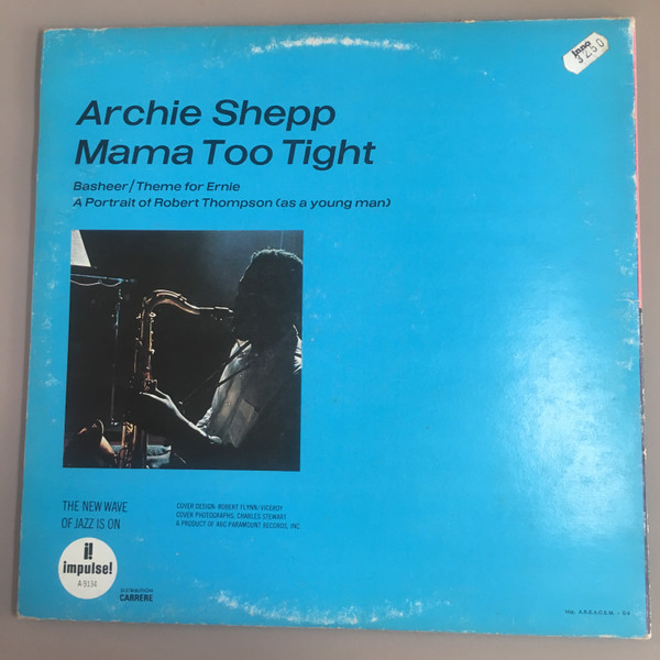 Archie Shepp - Mama Too Tight | ABC Impulse! (AS 9.134) - 4
