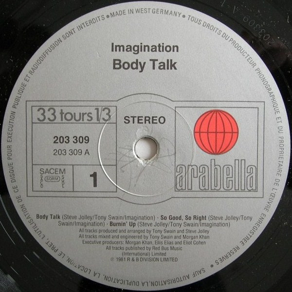Imagination - Body Talk | Arabella (203 309) - 3