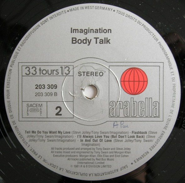 Imagination - Body Talk | Arabella (203 309) - 4