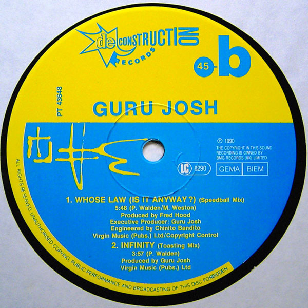 Guru Josh - Whose Law (Is It Anyway)? | Deconstruction (PT 43648) - 4