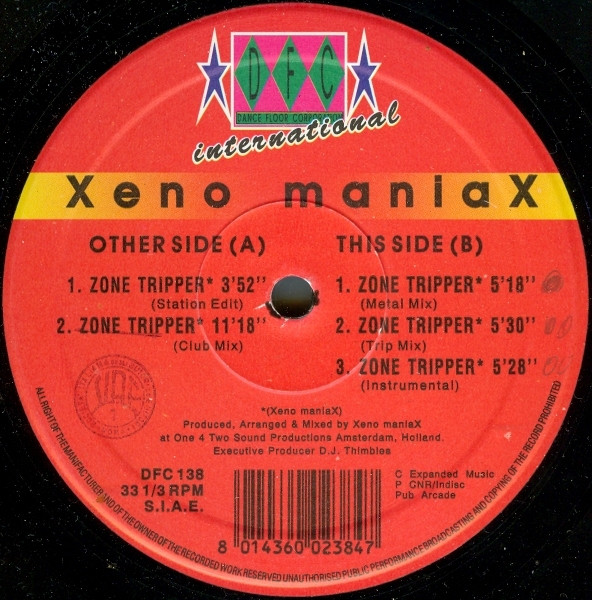 Xeno Maniax - Zone Tripper | DFC (DFC 138)
