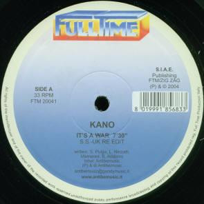 Kano - It's A War / Ikeya Seki | Full Time Records (FTM 20041)