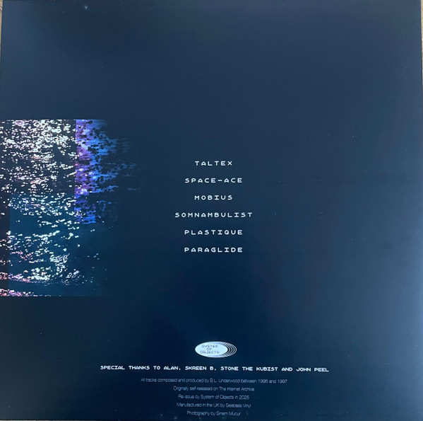 B.L. Underwood - Selected Works 96-97 | System Of Objects (SOO TROIS) - 2