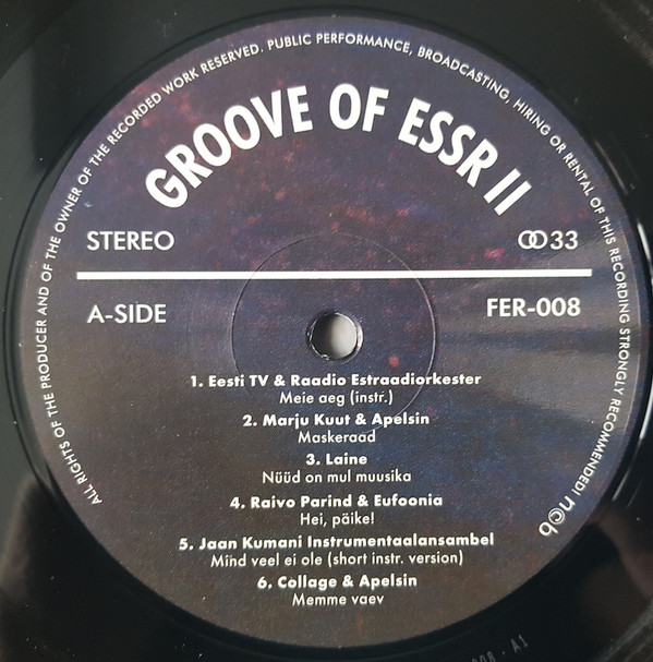 Various - Groove Of ESSR II: Funk, Soul, Disco & Jazz From Estonia 1973-1984 | Funk Embassy Records (FER-008) - 3