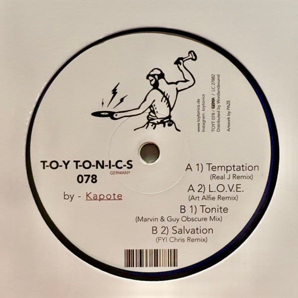 Kapote - Remix EP | Toy Tonics (TOYT 078) - 2 Kapote - Remix EP | Toy Tonics (TOYT 078) - 2