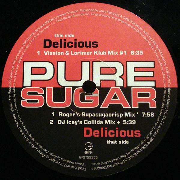 Pure Sugar - Delicious | Geffen Records (GFST22355)