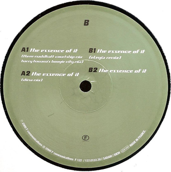 Elegia - The Essence Of It | F Communications (F 122) - 5