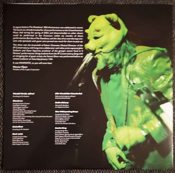 The Residents - Secret Show (Live In San Francisco) | Cherry Red (BREDD895) - 3