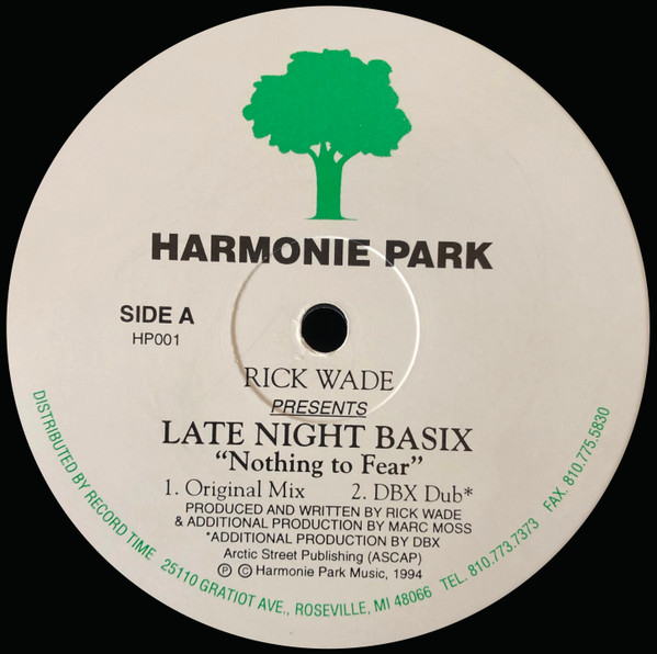 Rick Wade - Late Night Basix | Harmonie Park (HP001)