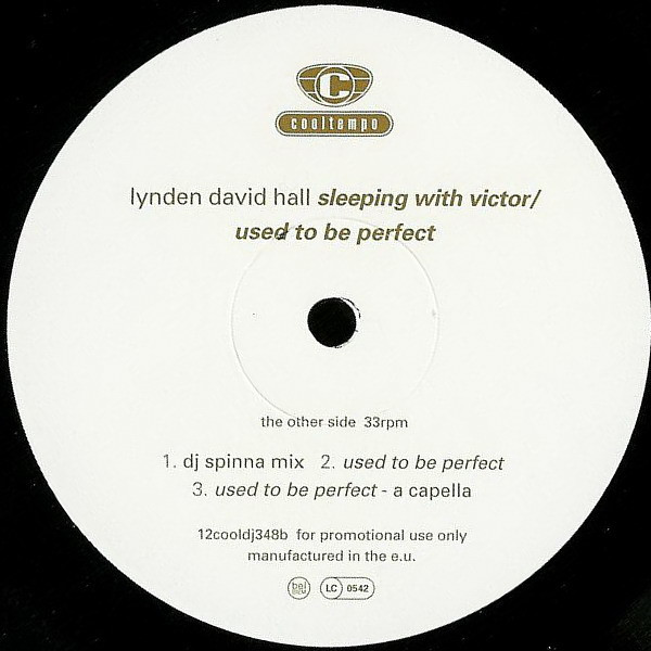 Lynden David Hall - Sleeping With Victor | Cooltempo (12cooldj348) - 3