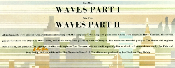 Jade Warrior - Waves | Island Records (ILPS 9318) - 3