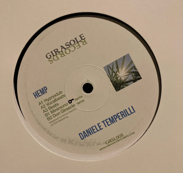 Daniele Temperilli - Hemp | Girasole Records (GRSL008) Daniele Temperilli - Hemp | Girasole Records (GRSL008)
