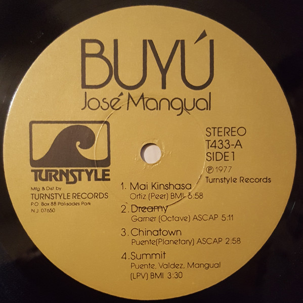 Jose Mangual - Buyú | Turnstyle Records (T433) - main