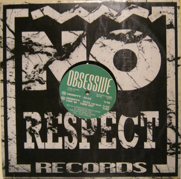 Obsessive - Unhappy - Ness | No Respect Records (NRR 016) - 3