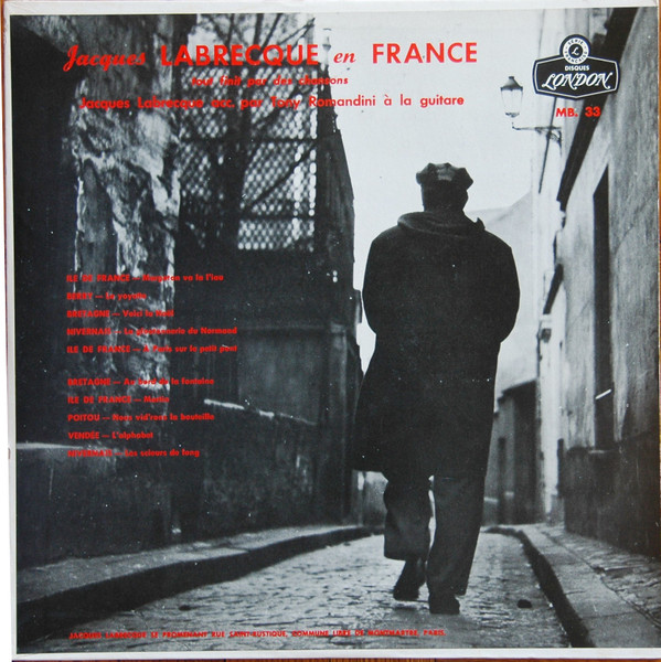 Jacques Labrecque - Jacques Labrecque En France | Disques London (MB.33) Jacques Labrecque - Jacques Labrecque En France | Disques London (MB.33)