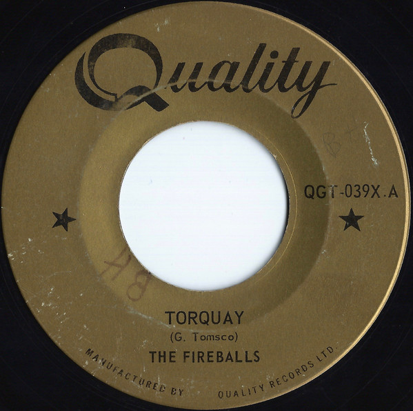 The Fireballs - Torquay / Rik-A-Tik | Quality (QGT-039X) - main