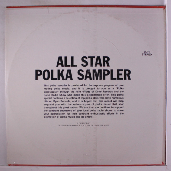 Various - All Star Polka Spectacular | Dyno Polkas (SLP-1) - 2