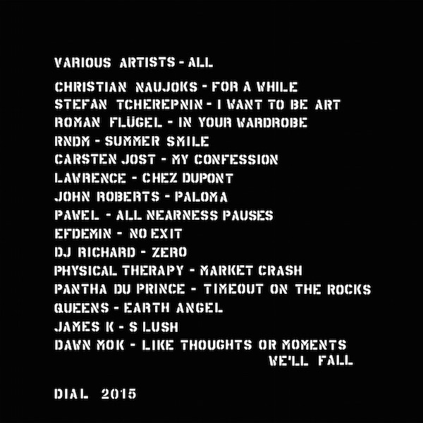 Various - All | Dial (DIALCD32) - main Various - All | Dial (DIALCD32) - main