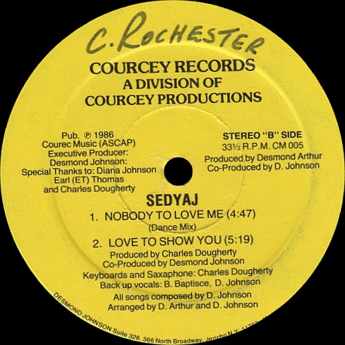 Sedyaj - Same Old Story | Courcey Records (CM 005) - 2