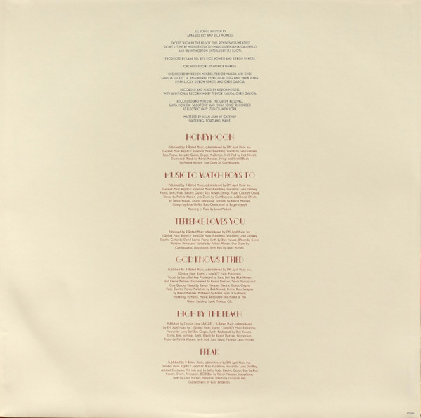 Lana Del Rey - Honeymoon | Polydor (4750768) - 4