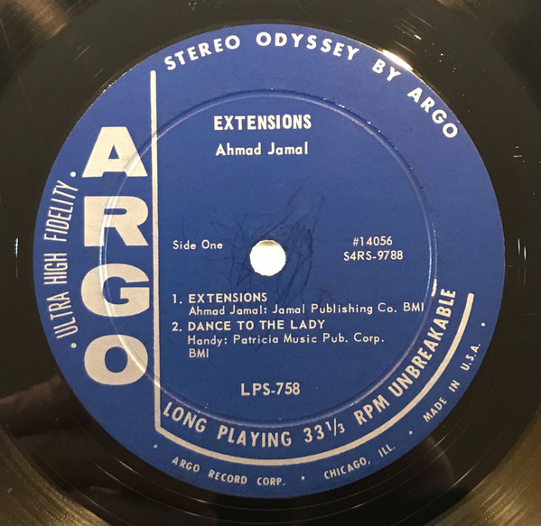Ahmad Jamal - Extensions | Argo (LPS-758) - 3