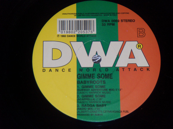 Babyroots - Gimme Some | DWA (Dance World Attack) (DWA 0069) - 3 Babyroots - Gimme Some | DWA (Dance World Attack) (DWA 0069) - 3
