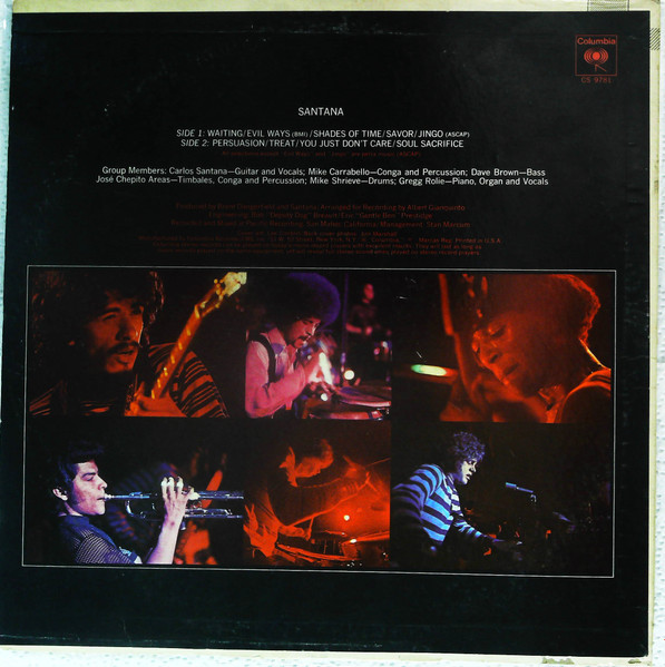 Santana - Santana | Columbia (CS 9781) - 2