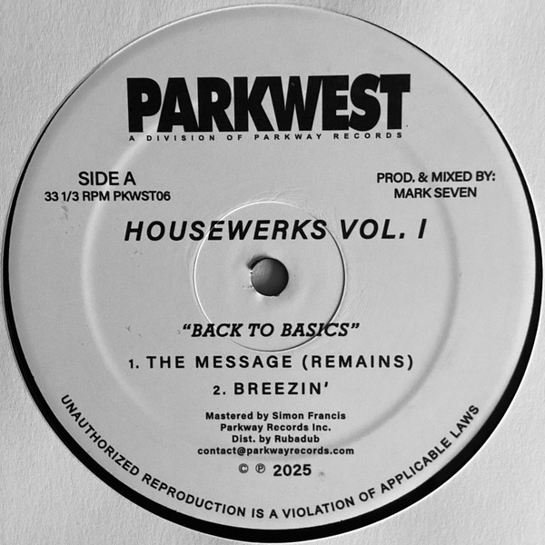Mark Seven - Housewerks Vol. 1 | Parkwest (PKWST06) - main