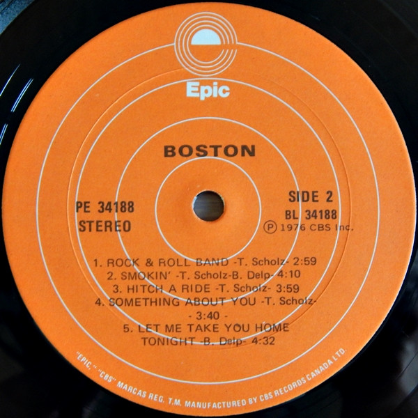 Boston - Boston | Epic (PE 34188) - 4