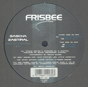 Sascha Zastiral - Electronic Phiction E.P. | Frisbee Tracks (FT 011)