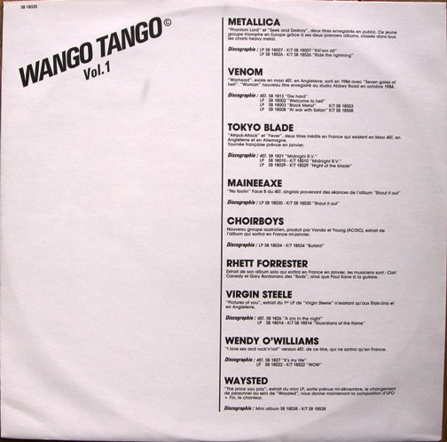 Various - Wango Tango Vol. 1 | Bernett Records (SB 18035) - 3