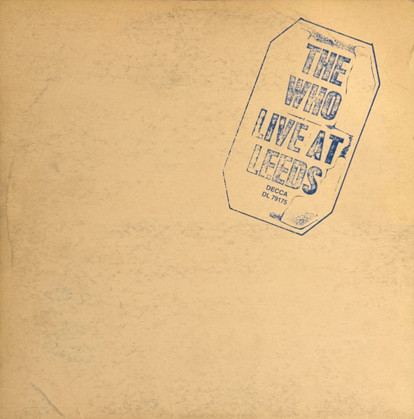 The Who - Live At Leeds | Decca (DL-79175) - main