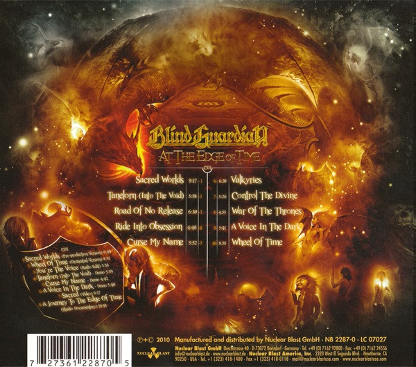 Blind Guardian - At The Edge Of Time | Nuclear Blast (NB 2287-0) - 2