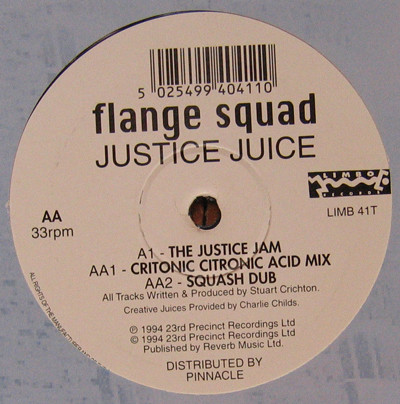 Flange Squad - Justice Juice | Limbo Records (LIMB 41T)