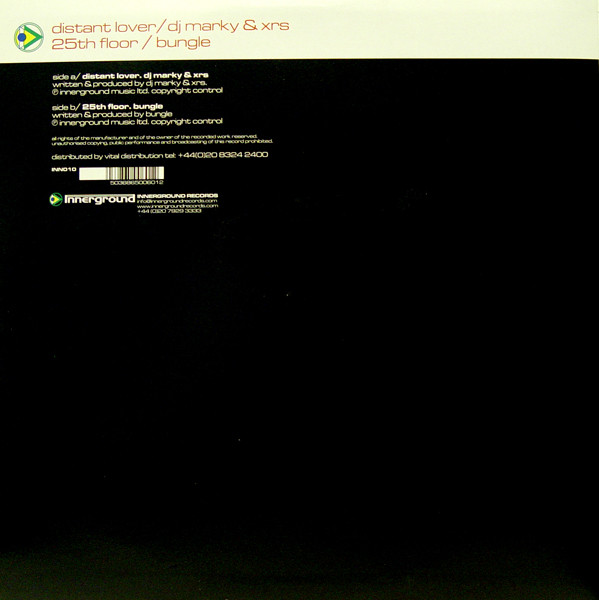 DJ Marky & XRS / Bungle - Distant Lover / 25th Floor | Innerground Records (INN010) - 2