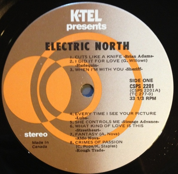 Various - Electric North | K-tel (TC 277) - 3