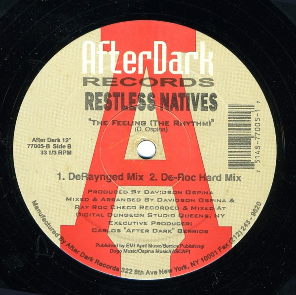 Restless Natives - The Feeling (The Rhythm) | After Dark Records (AD-77005) - 2 Restless Natives - The Feeling (The Rhythm) | After Dark Records (AD-77005) - 2