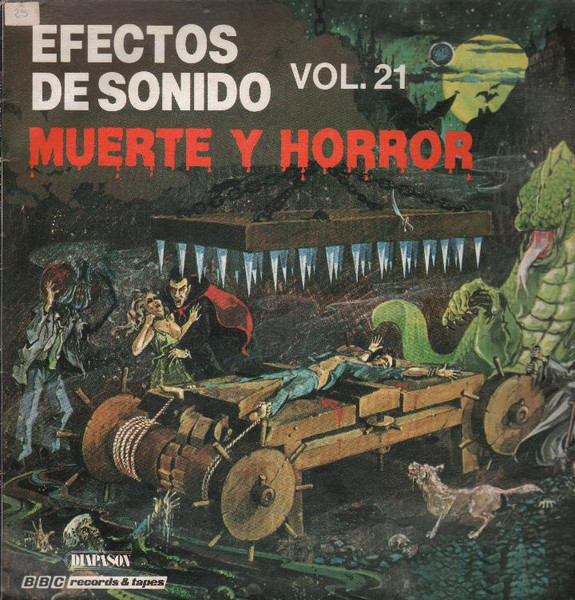 Mike Harding / Peter Harwood - Muerte Y Horror.Efectos De Sonido Vol.21 | BBC Records And Tapes (BBC-22340)