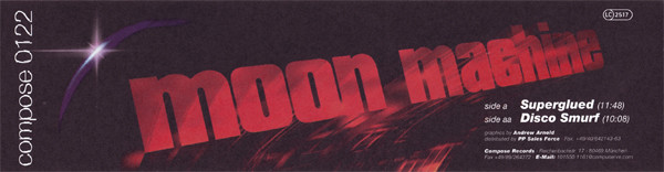 Moon Machine - Superglued / Disco Smurf | Compose Records (compose 0122)