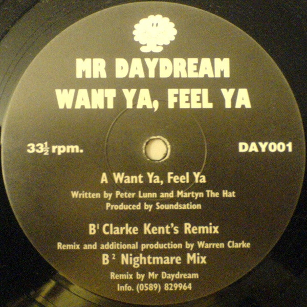 Mr Daydream - Want Ya, Feel Ya | Mr Daydream (DAY001) - main Mr Daydream - Want Ya, Feel Ya | Mr Daydream (DAY001) - main