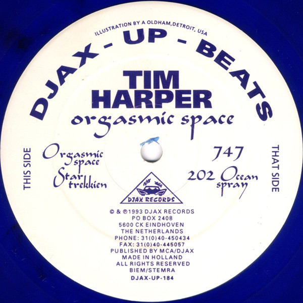 Tim Harper - Orgasmic Space | Djax-Up-Beats (DJAX-UP-184) Tim Harper - Orgasmic Space | Djax-Up-Beats (DJAX-UP-184)
