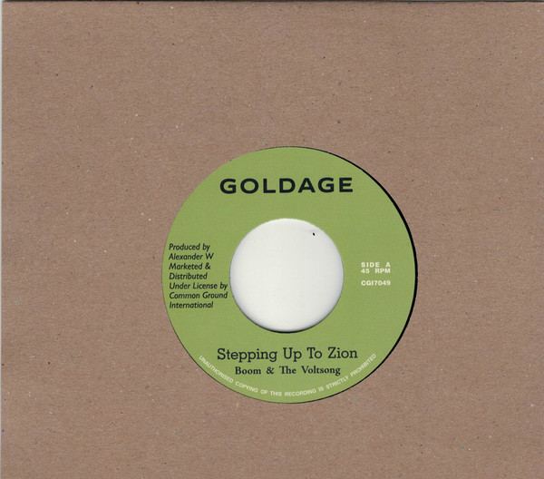 Boom & The Voltsong - Stepping Up To Zion | Goldage (CGI7049) - 3